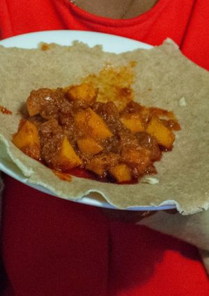 Foto di Tebehi nay duba, zucca al pomodoro di Senait