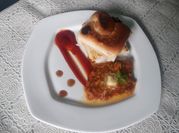 A picture of potatoes ketchup mayonnaise