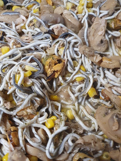 Una foto de Salteado de gulas rápido