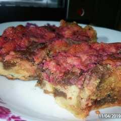 A picture of Puding Roti Buah Naga ala Musa.
