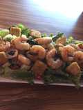 Ensalada de camarón