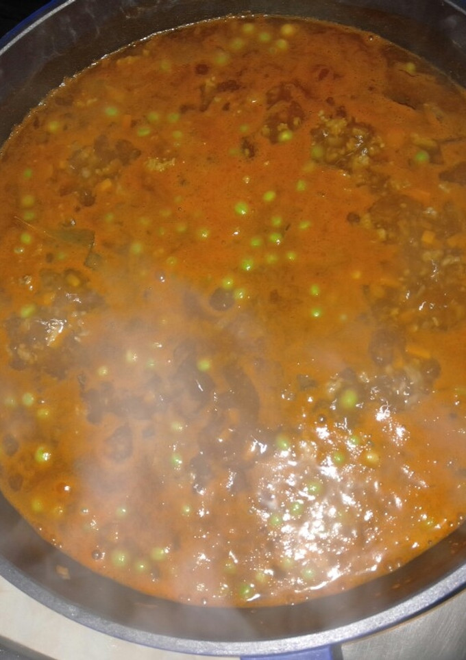 Una foto de Picadillo de res