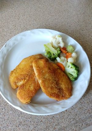 Una foto de Pescado empanizado