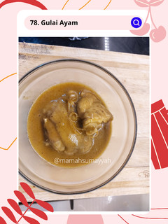 Foto resep 78. Gulai Ayam