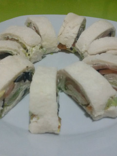 Una foto de Rollito de pan de molde