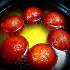 A picture of Milk powder jamun.