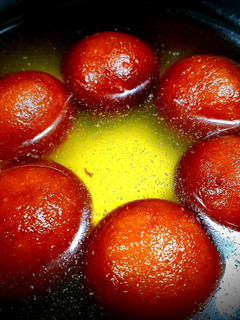 A picture of Milk powder jamun.