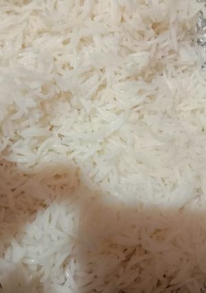 A picture of White Rice.