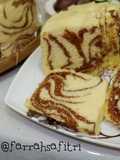 Zebra Cake Kukus