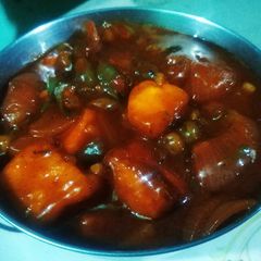 A picture of Red Chilli Paneer.