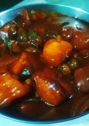 A picture of Red Chilli Paneer.