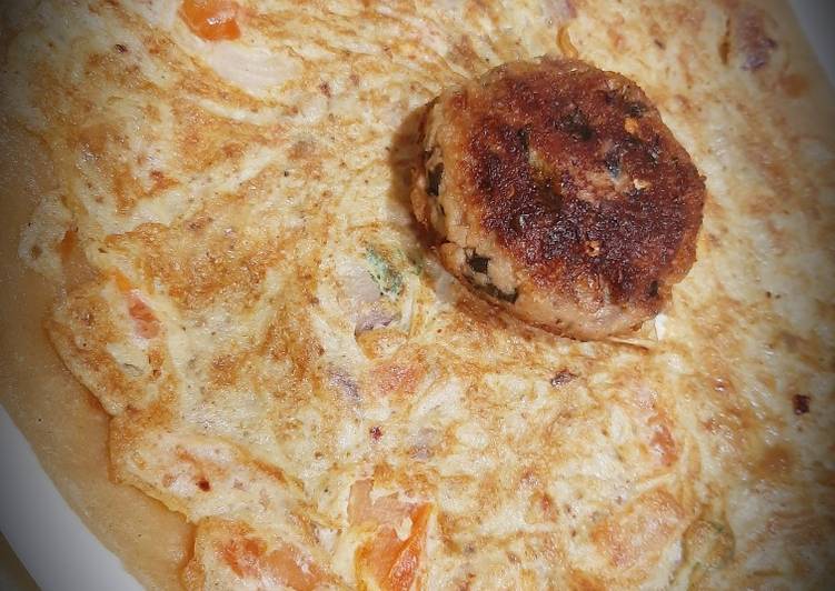 Fused Anda Paratha