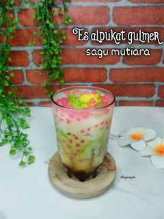 Foto resep Es Alpukat Gulmer Sagu Mutiara
