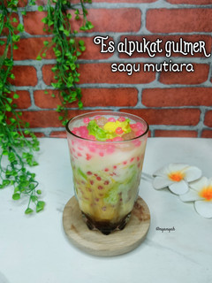Foto resep Es Alpukat Gulmer Sagu Mutiara