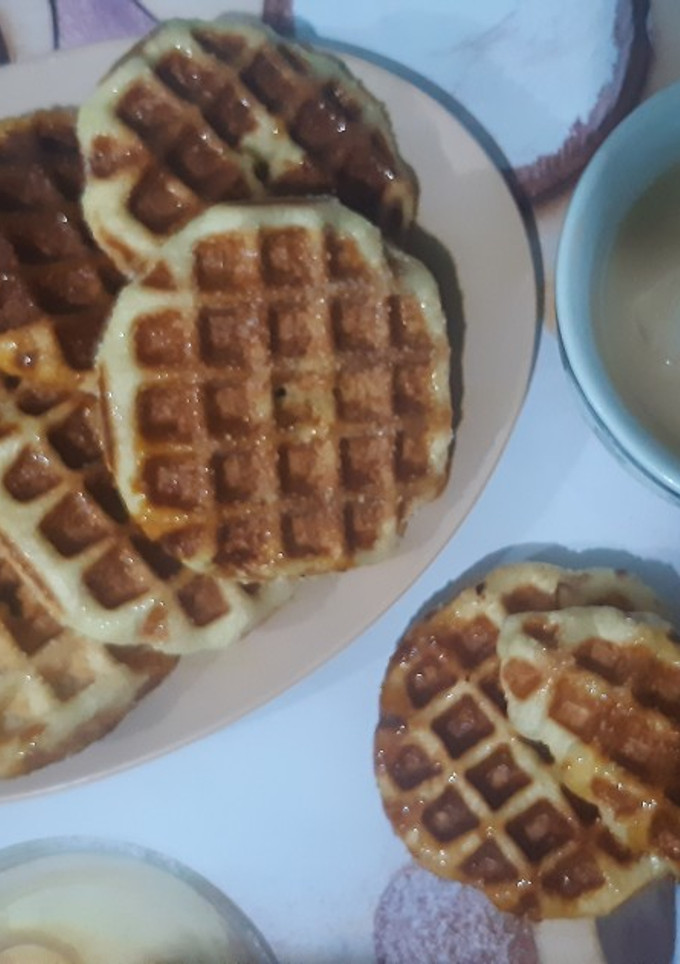 Foto resep Donat Waffle