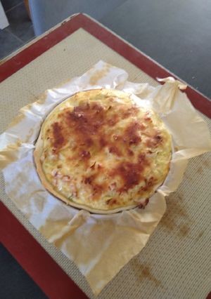 Une photo de Tarte aux poireaux