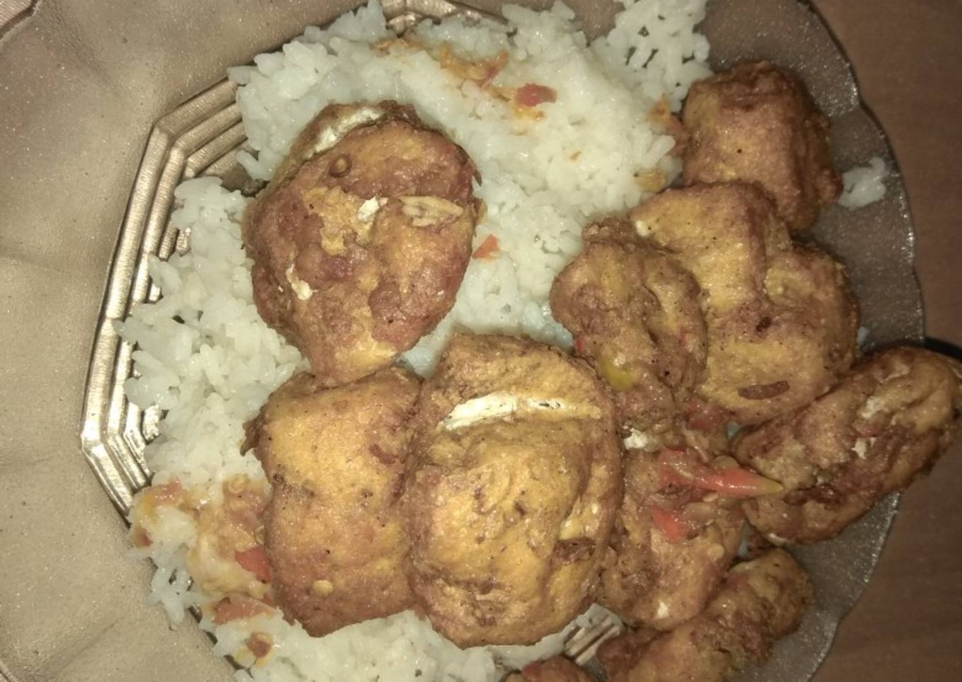 Tahu geprek