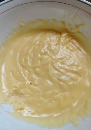 Una foto de Crema pastelera en Microondas