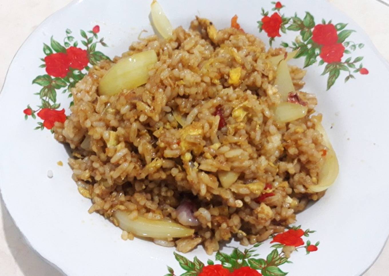 Nasi Goreng Rempah Tanpa Sayur