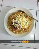 Internet Mayo (Indomie telor kornet mayonnaise) ala anak kos