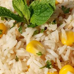 A picture of Corn rice.