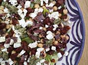 Una foto de ensaladas de calabacin