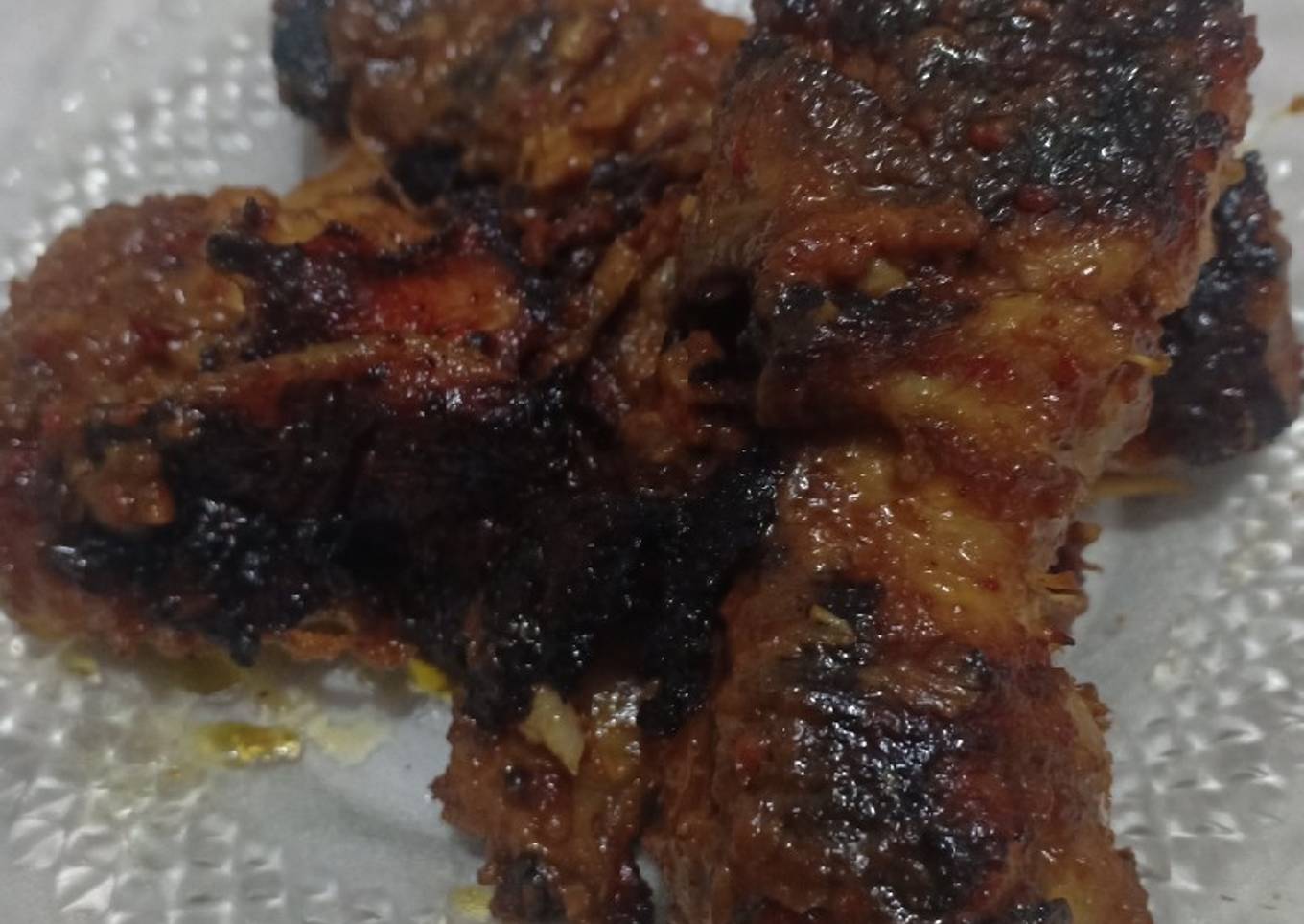 Ayam bakar bumbu rujak