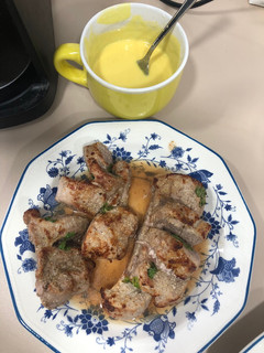 Una foto de Solomillo de cerdo con salsa de miel y mostaza