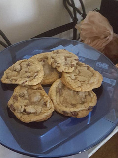 A picture of The WORST EVER Chocolate Chip Cookies.