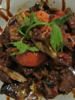 Foto resep Semur daging sapi serat laos