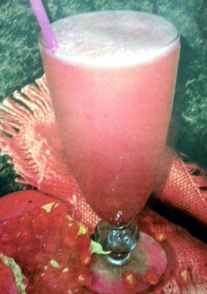 صورة لوصفة عصير الرمان الفارسي 🍹⛅