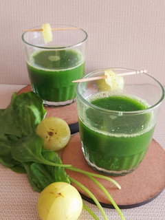 પાલક આંબળા નો જ્યુસ (Palak Amla Juice Recipe In Gujarati) રેસીપી મુખ્ય ફોટો
