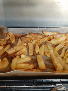 Una foto de Papas fritas al horno