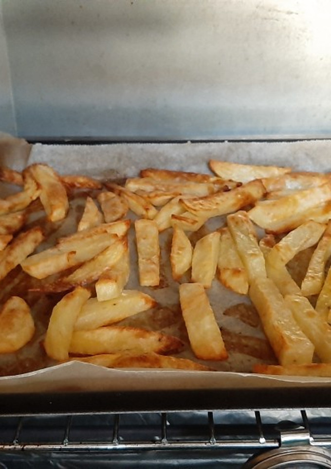 Una foto de Papas fritas al horno