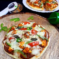 A picture of Veg Pan Pizza.