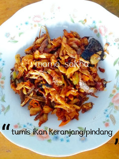 Foto resep Tumis ikan keranjang/pindang