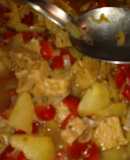 Tempeh estofado con verduras
