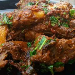 A picture of Wet Fry chicken.