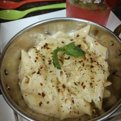 A picture of White Minty Mayo Pasta.