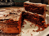 Torta húmeda de chocolate (torta de mi cumpleaños 🍫🎉)