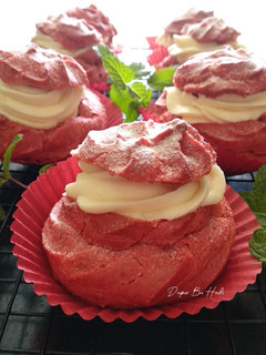 Foto resep Red Velvet Soes