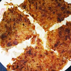 Mouth melting Potato pan cake A picture of Mouth melting Potato pan cake.