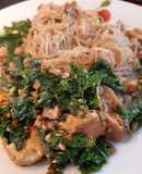 Kale and tofu stir fry