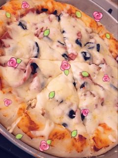 صورة لوصفة البيتزا ☺️🌹🍕