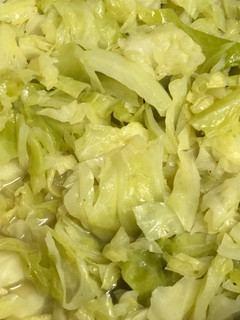 A picture of Boiled Cabbage.
