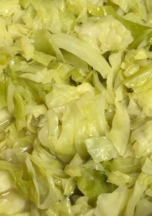 A picture of Boiled Cabbage.