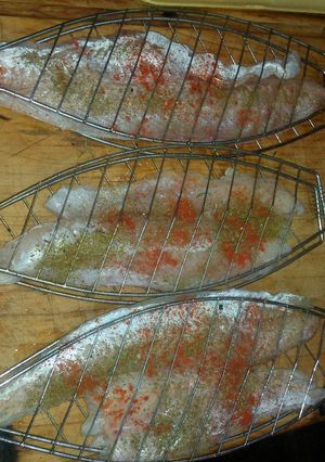 Una foto de Filetes de merluza a la parrilla