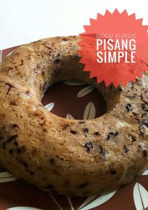 Foto resep Bolu Kukus Pisang (Simple-No Mixer)