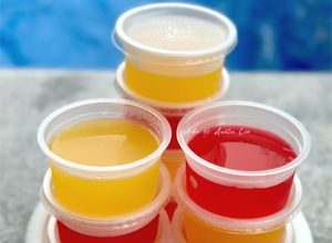 Gambar Agar-agar Sirap dan Oren Sunquick