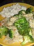 Yakimeshi de pollo con tampico